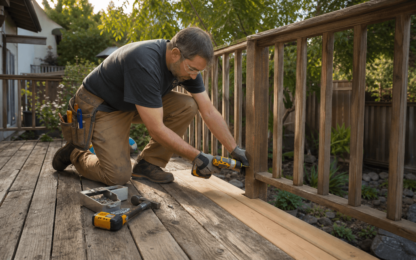 Deck Repair project by Build Your Dream