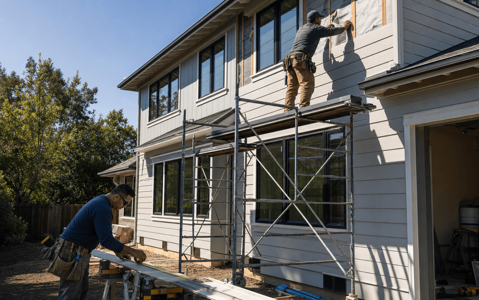 Siding Installation project by Build Your Dream