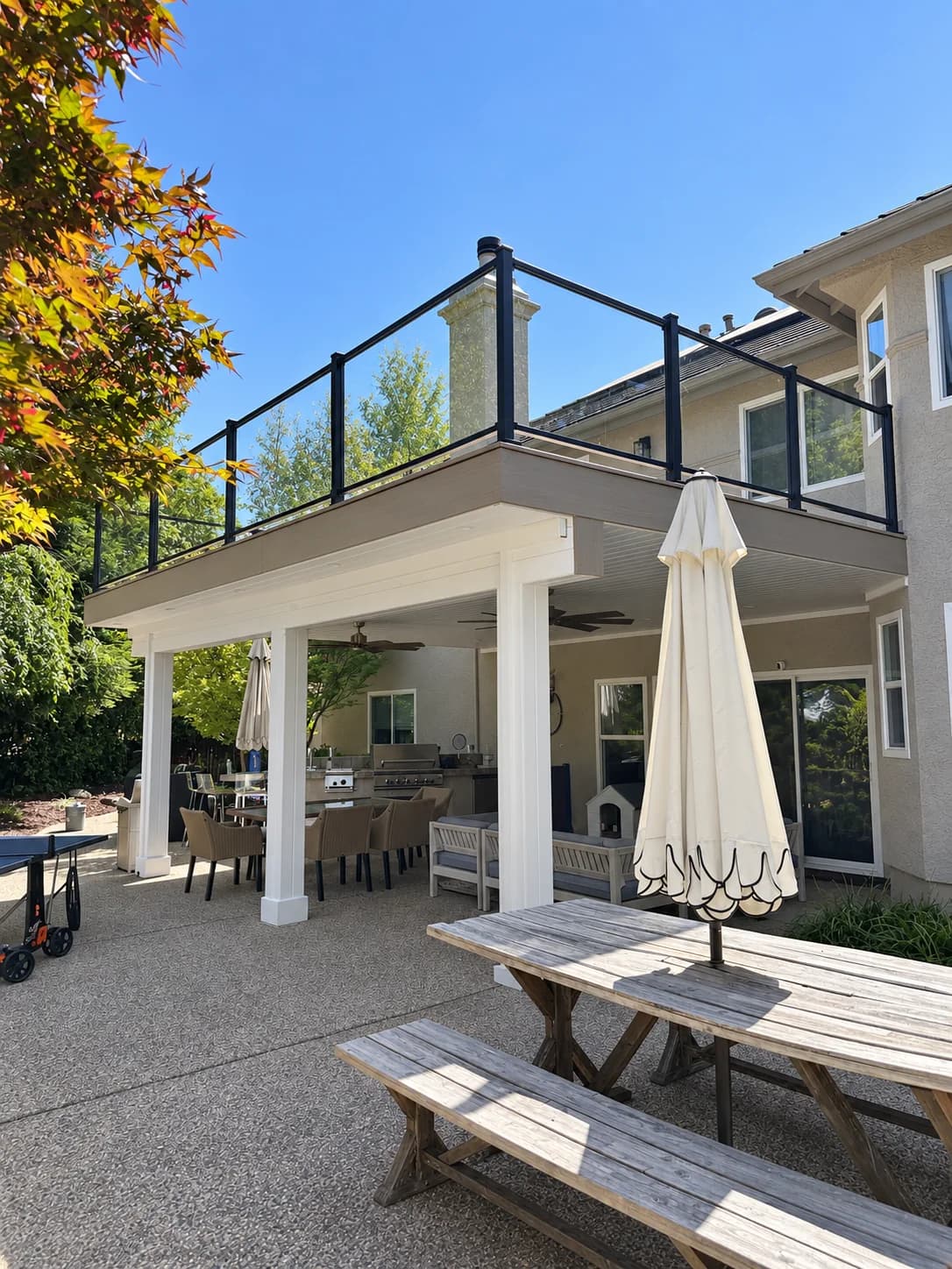 Glass-Rail Upper Deck — project view 2
