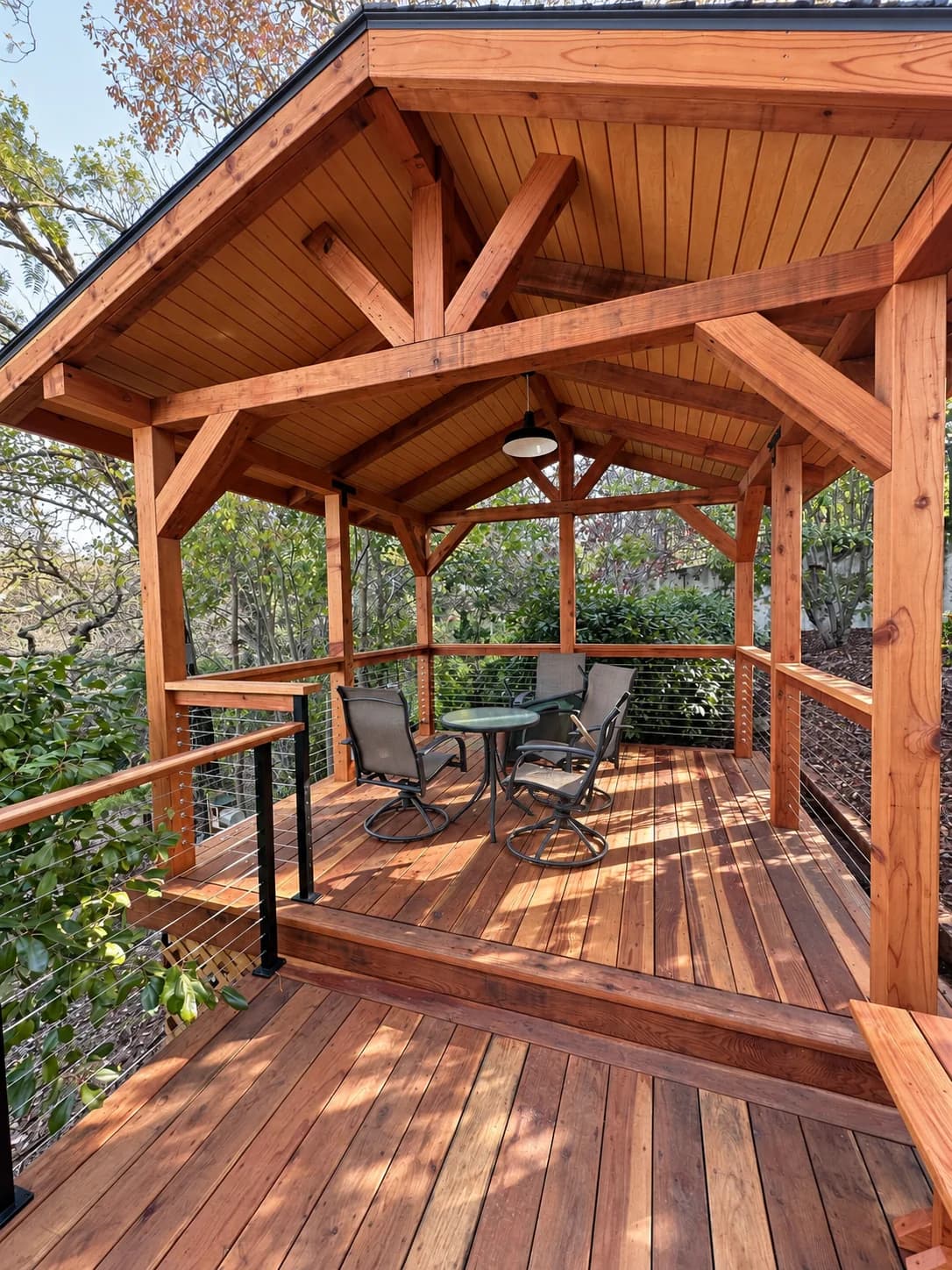 Timber Garden Pavilion — project view 2