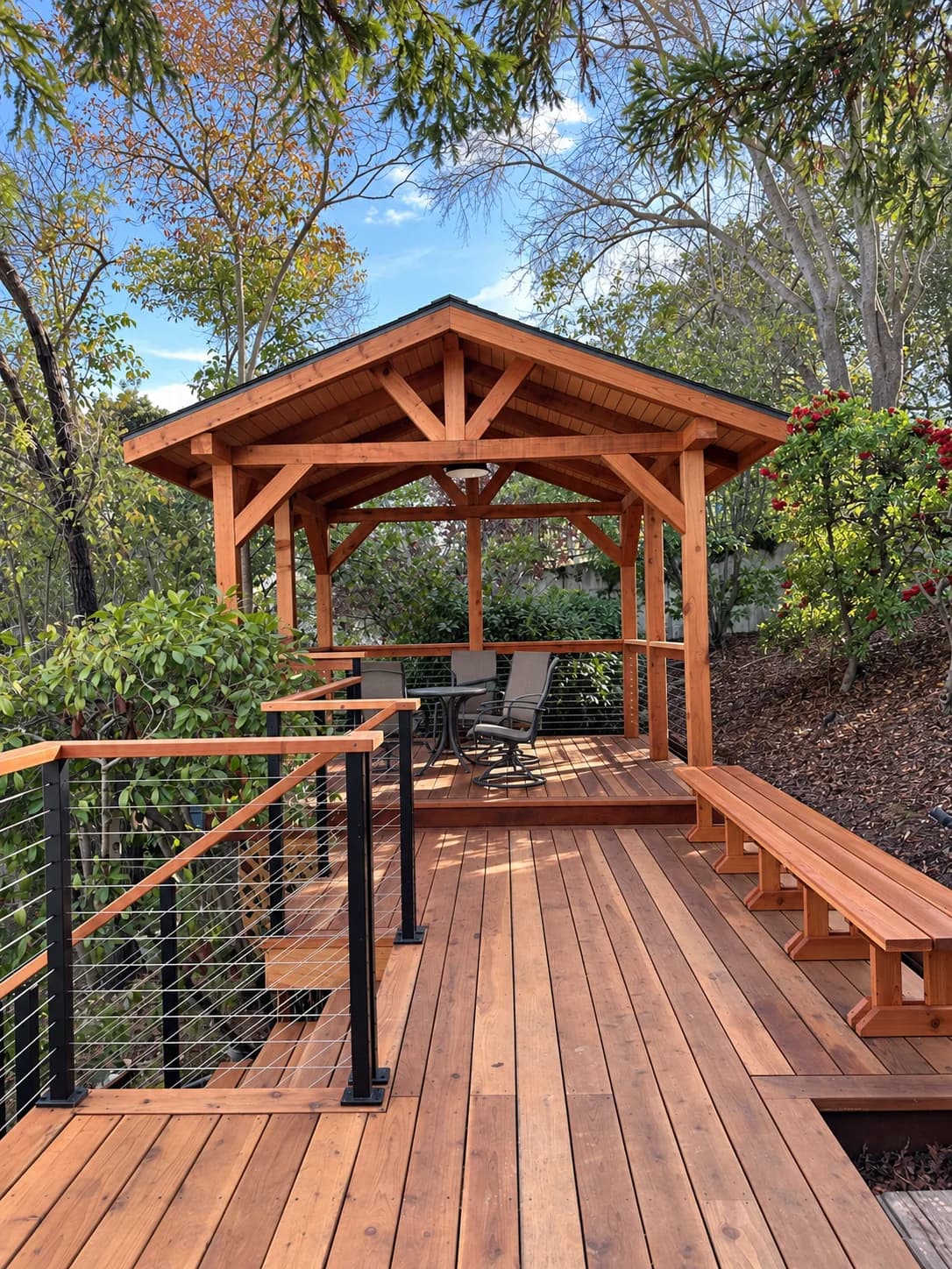 Timber Garden Pavilion — project view 1