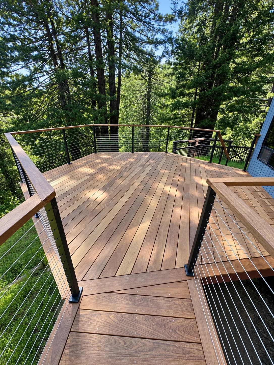 Woodland Cable-Rail Deck — project view 5