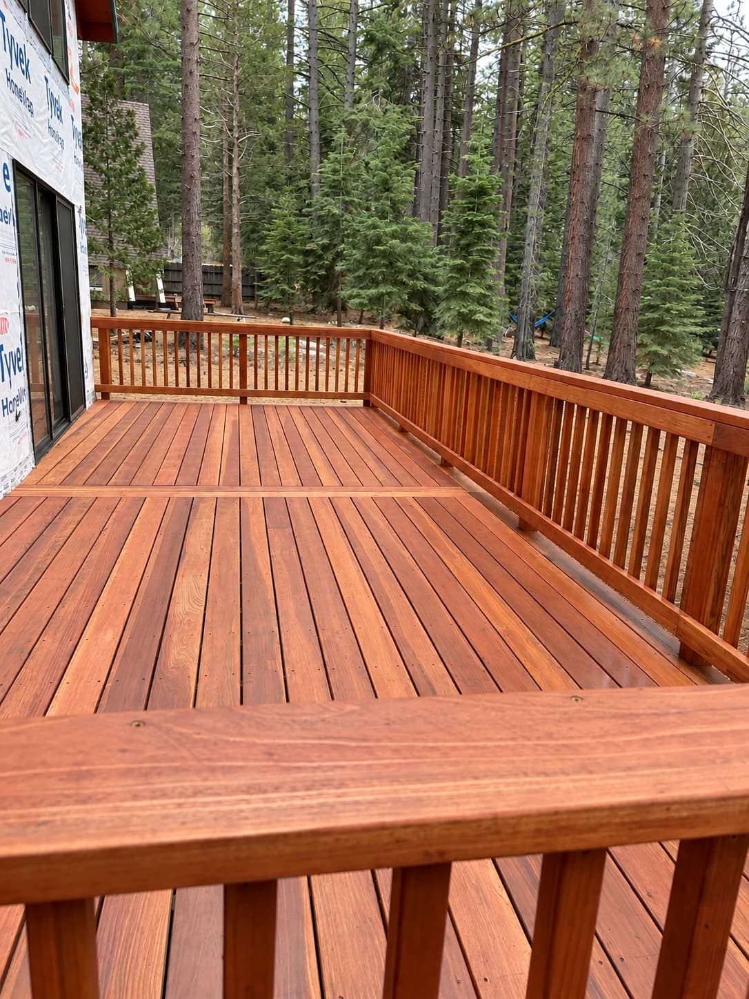 Woodland Timber Deck & Stairs — project view 1