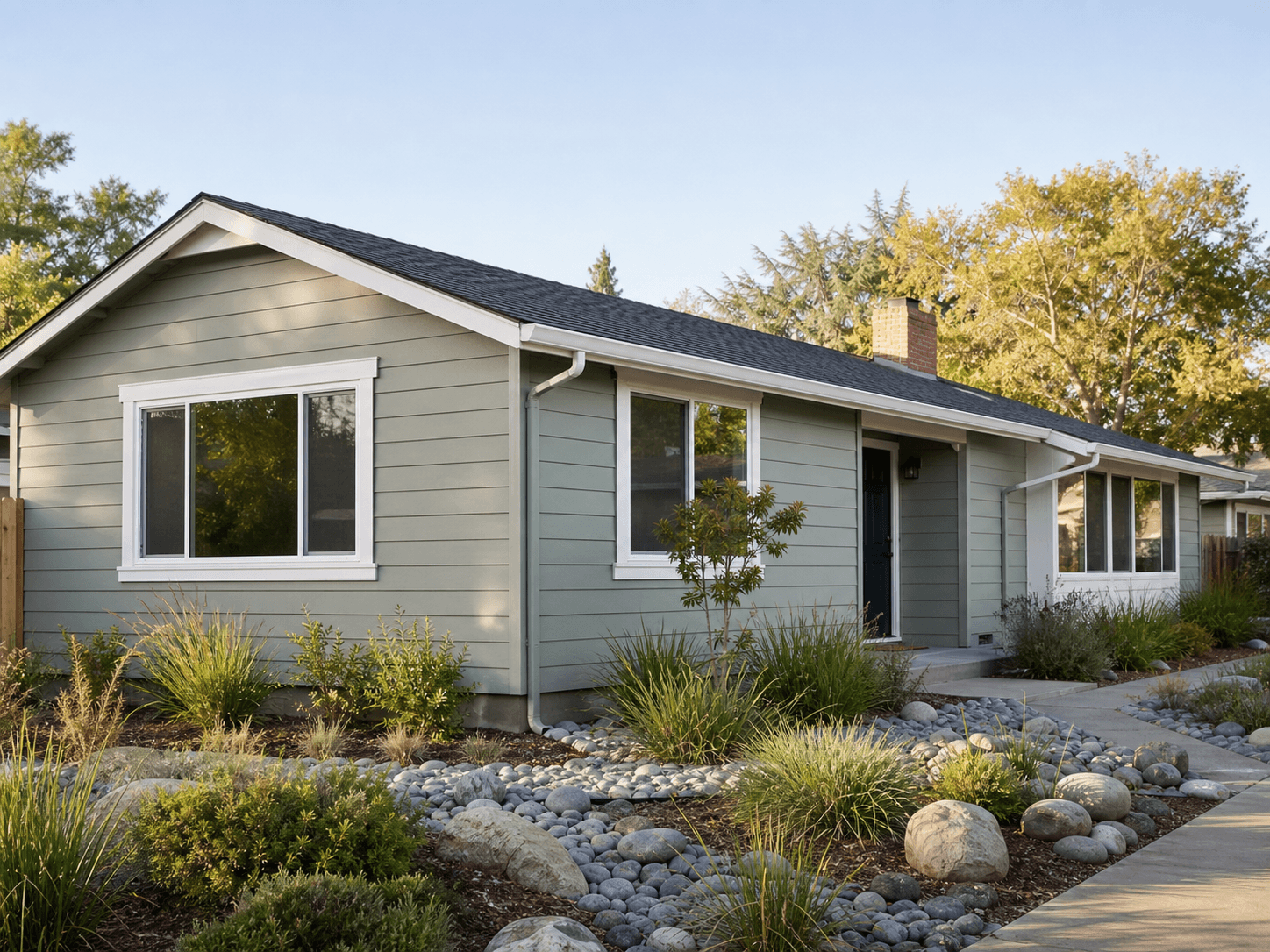 Loomis Fiber Cement Siding Update in Loomis, CA